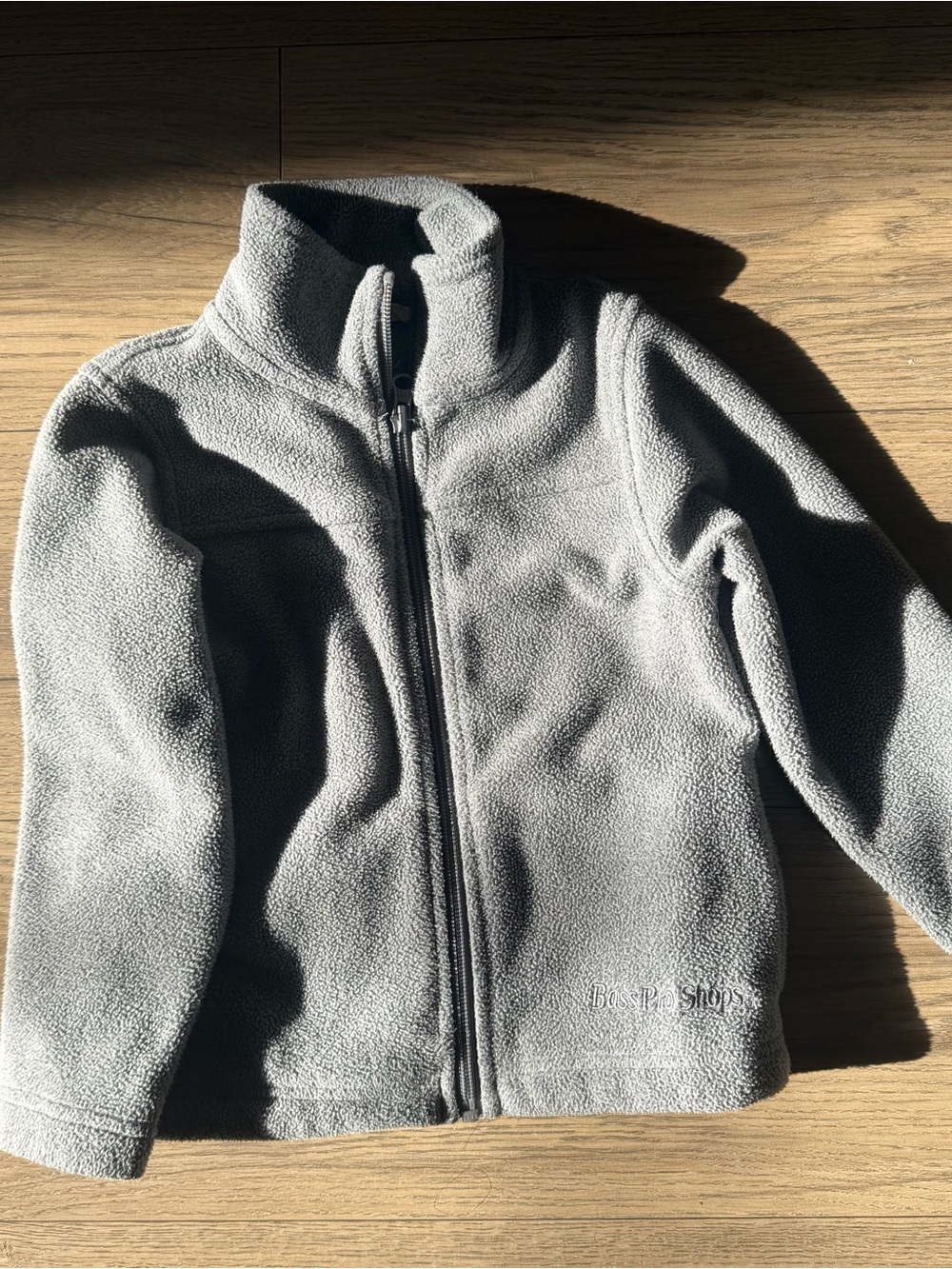 Kids Lightweight Gray Fleece Jacket - Cozy Cold-Weather Layer Bass Pro Shops